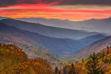 Smoky Mountains National Park, Tennessee, USA Autumn