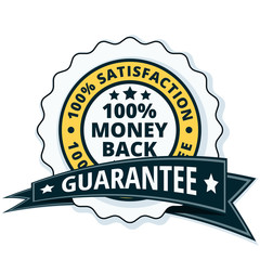 100% Money Back Guarantee illustration