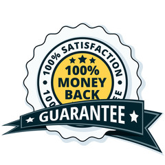 100% Money Back Guarantee illustration