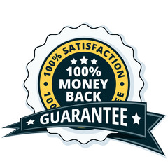 100% Money Back Guarantee illustration