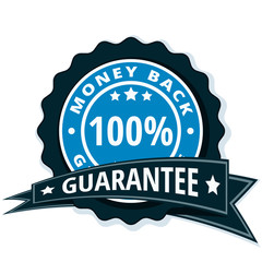 100% Money Back Guarantee illustration