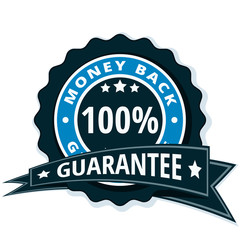 100% Money Back Guarantee illustration