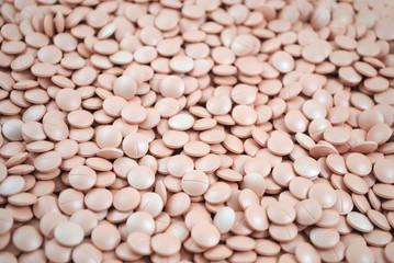 Light rose tablets background