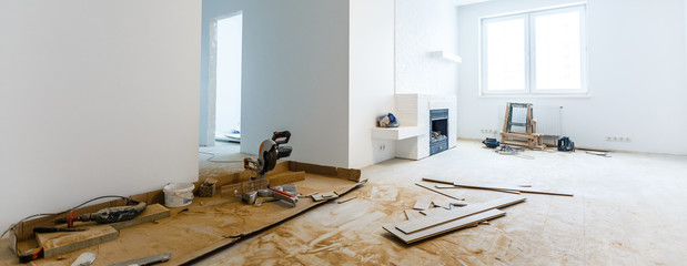 Apartment repair wall repair renovation house renovation home remodeling laminate