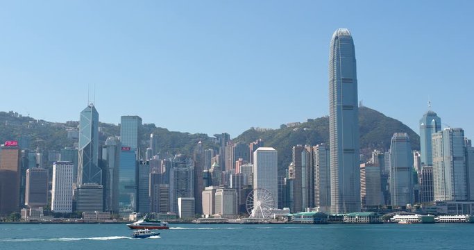Hong Kong cityscape at day time