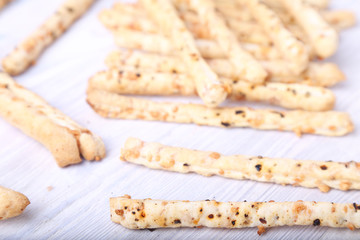 Breadsticks appetizer.