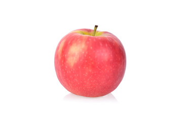 pink lady apples isolated on white background
