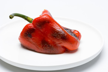 Pimiento rojo california asado
