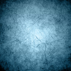 Vintage paper texture. Blue grunge abstract background