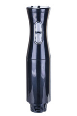 Black body of hand electrical blender on the white background