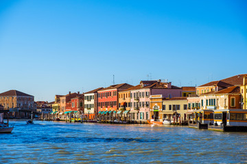 Beautiful panoramic view of Murano