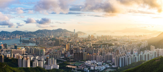 Kowloon View point sunset