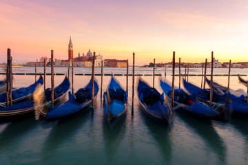 Sunset in Venice. Italy