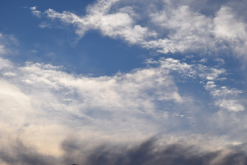 Fototapeta na wymiar blue natural clouds