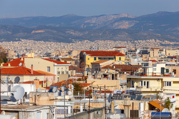 Athens. Aerial view of the city.