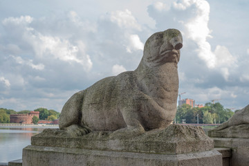 Kaliningrad, Russia. The sculpture 