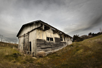 abandoned workshop