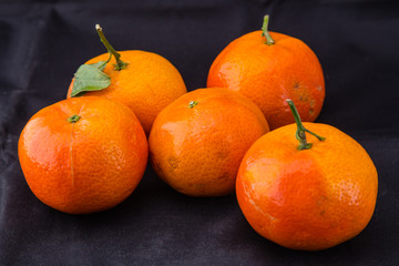clementines in close-up