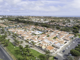 Obraz premium Aerial Beautiful view of Canaries islands