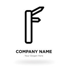  company logo design template, Business corporate vector icon