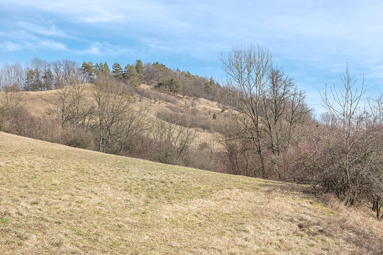 Blick auf den Jagdberg bei Jena aus Richtung Westen