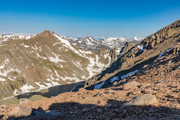 Scenic Colorado Rocky Mountains in Summer