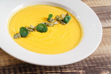 pumpkin cream soup