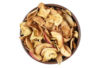 dried fruits apples