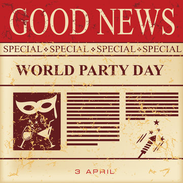 Good news - world party day