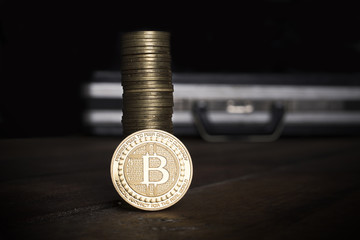 bitcoin money e-currency virtual coin