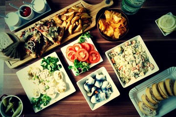 Tasty and colorfull! Food