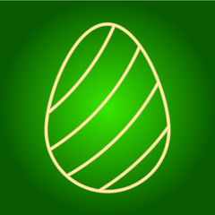 Icon easter egg with a pattern.
