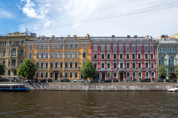 Fototapeta na wymiar View of Saint-Petersburg, Russia