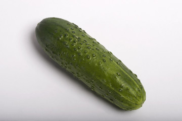 Cucumber isolated on white background
