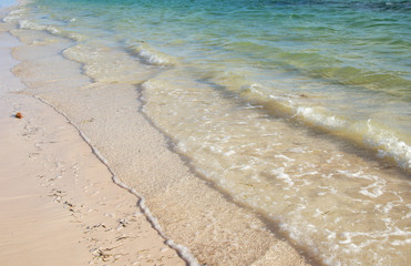 Beach background zen concept