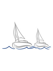 2 freunde team paar segeln boot schiff verein meer segelboot team crew