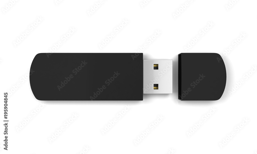 Wall mural blank usb flash drive