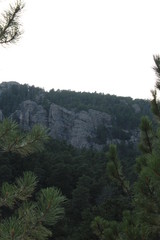 dusk in the canyon