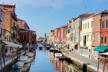 Fototapeta na wymiar Murano et la lagune de Venise