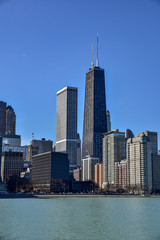 Fototapeta premium Big city skyline and skyscrapers