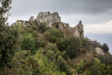 Italy, island of ischia monte epomeo