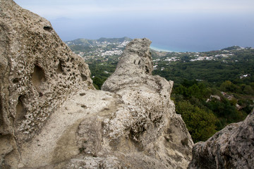Italy, island of ischia monte epomeo