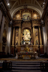 Retablo altar colegiata de san isidro, madrid