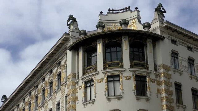 Jugendstilimpressionen aus Wien - Majolikahaus an der linken Wienzeile 