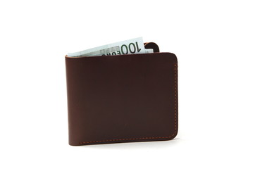 Wallet with money