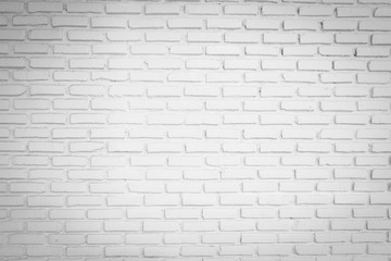 modern white bricks block cement background texture for deign and decorate