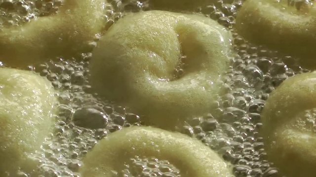 1920x1080 25 Fps. Very Nice urkish Traditional Dessert Donut Lokma Video.