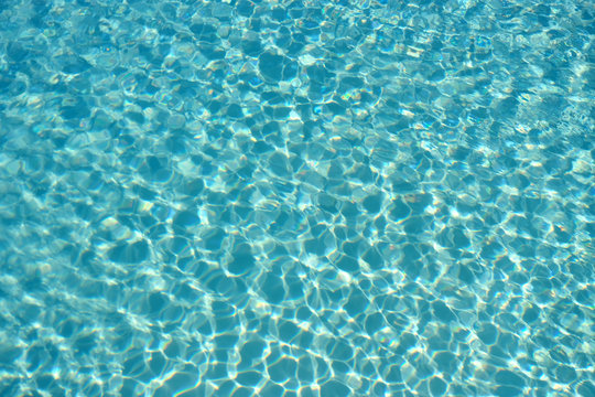 Swimming pool water surface abstract background texture photo