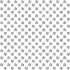 Checkered flower pattern. Seamless vector