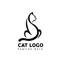 stand brush art cat logo